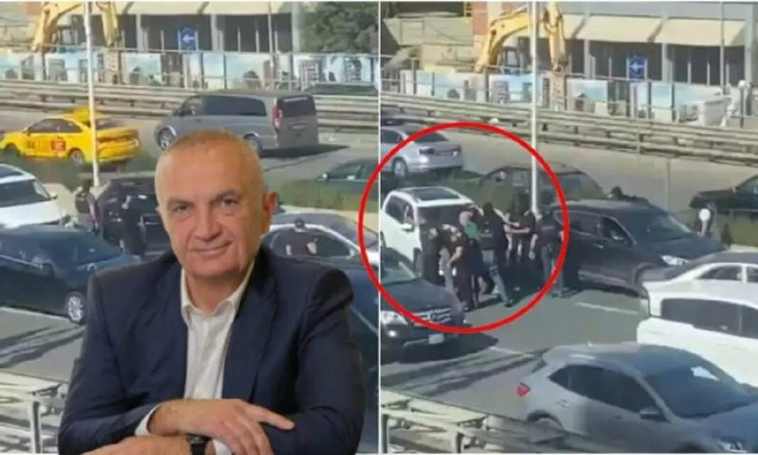 Ilir Meta gjate arrestimit