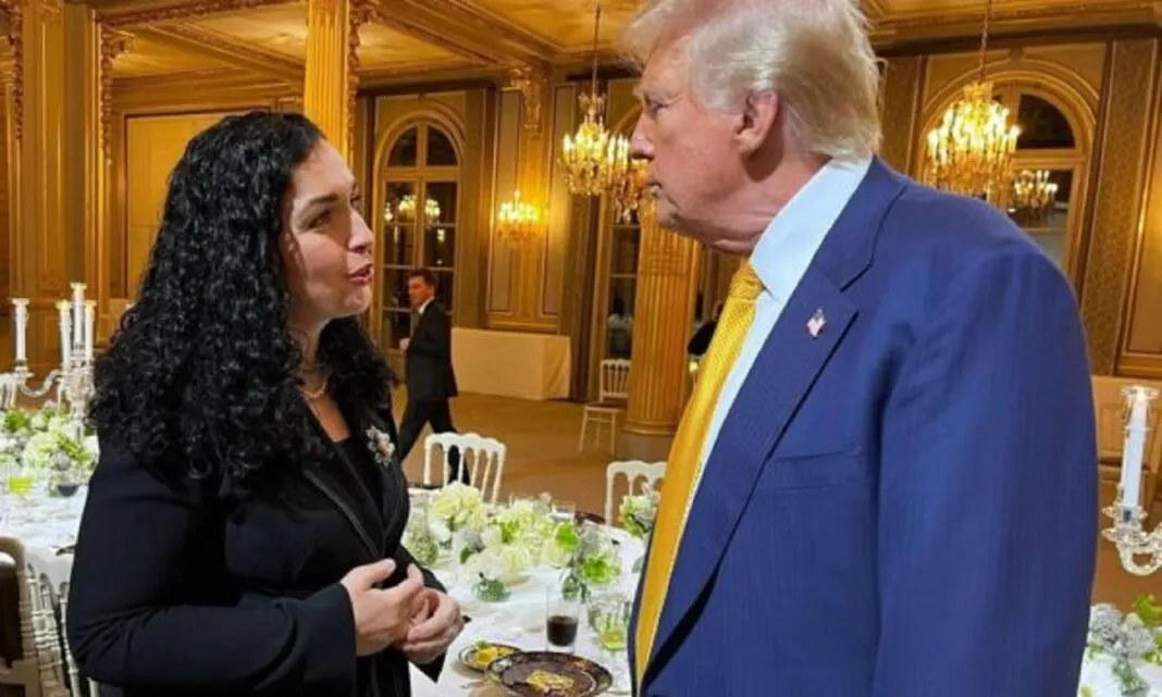 Vjosa Osmani dhe Donald Trump