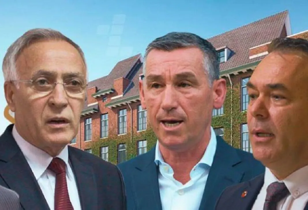 Jakup Krasniqi, Kadri Veseli, Rexhep Selimi
