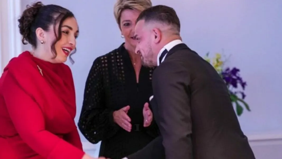 Vjosa Osmani dhe Xherdan Shaqiri