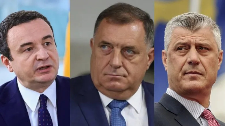Kurti, Dodik, Thaçi